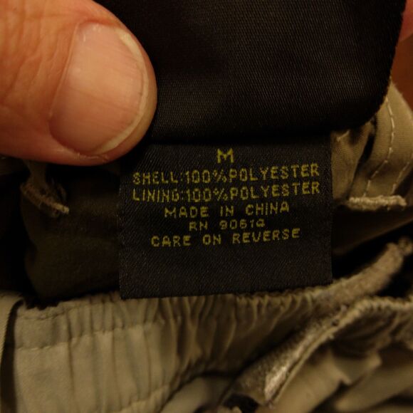 A.P. Co. reversible cargo shorts mens M Medium camo gray utility striped - Picture 9 of 11